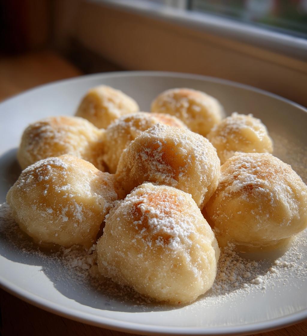 german potato dumplings - detail 1