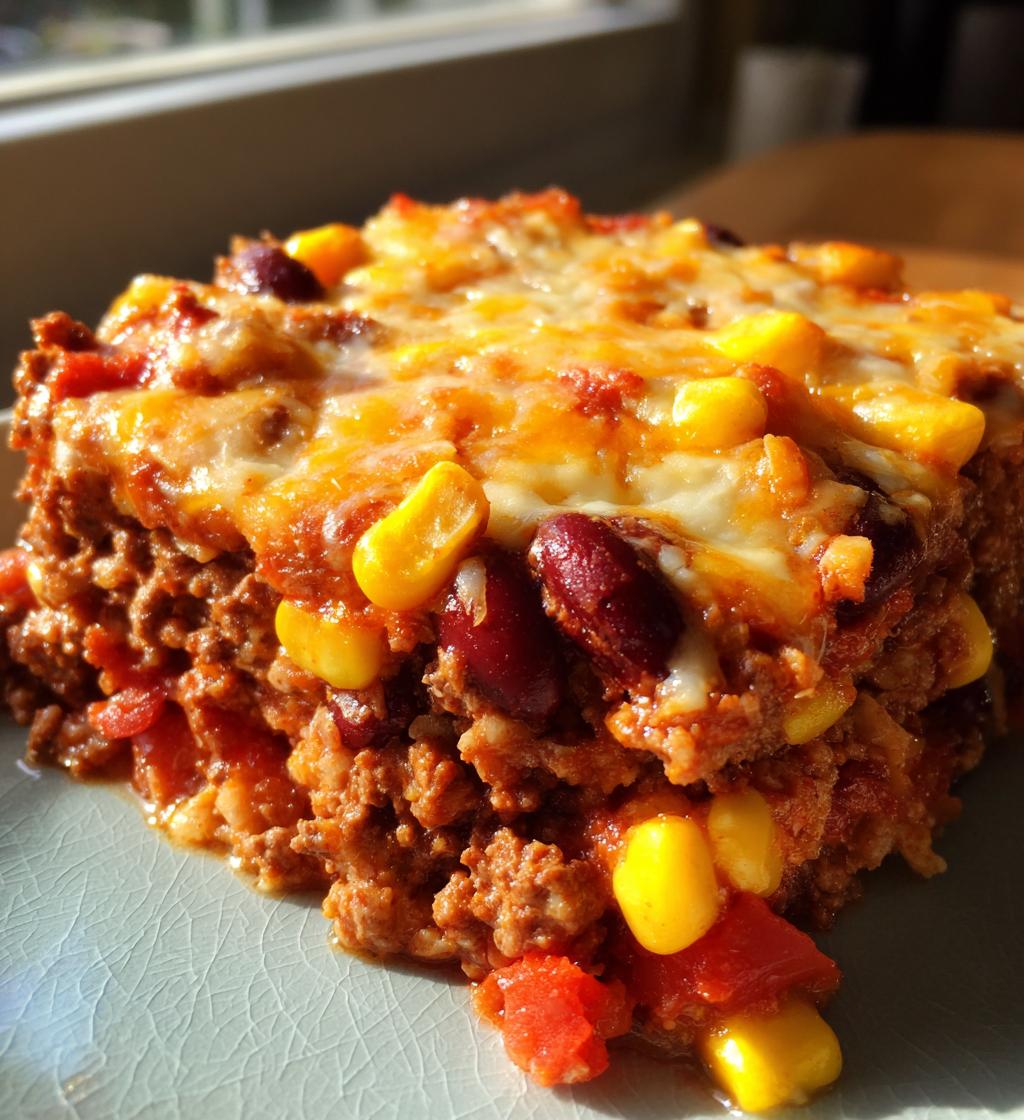 gluten free hamburger casserole recipe - detail 1