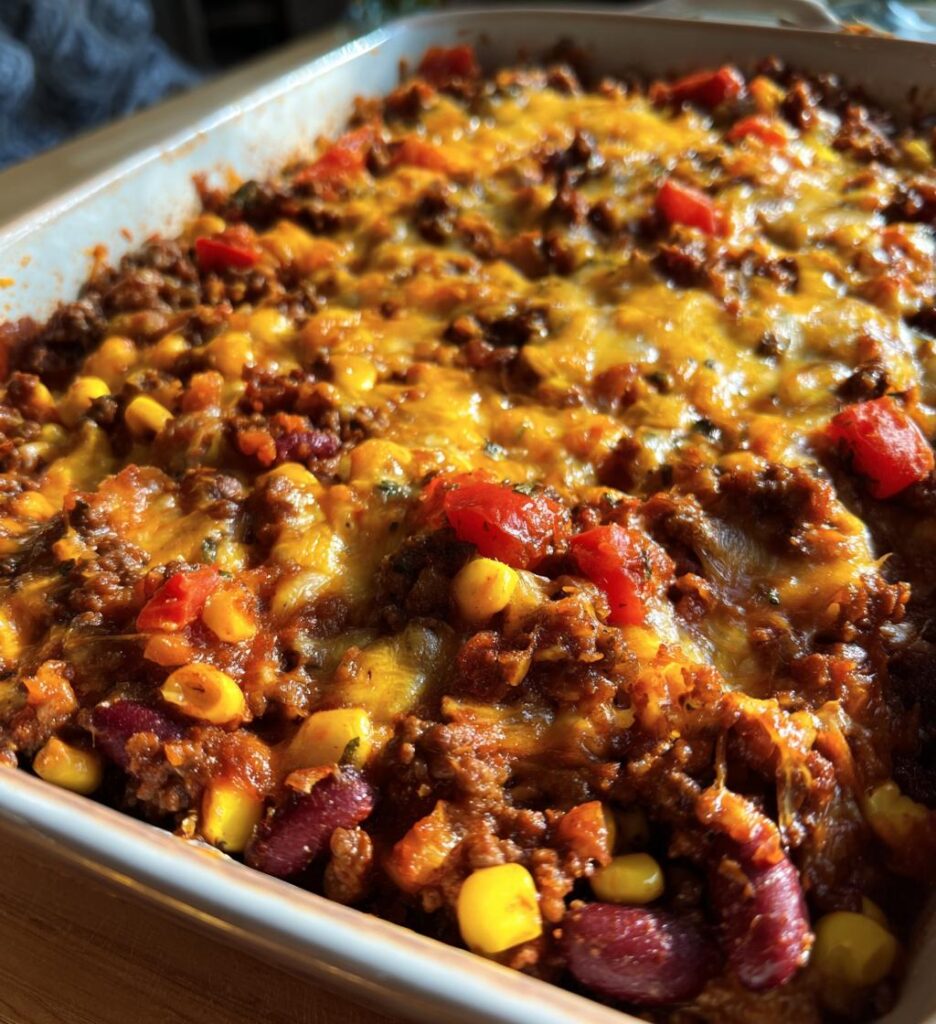 gluten free hamburger casserole recipe