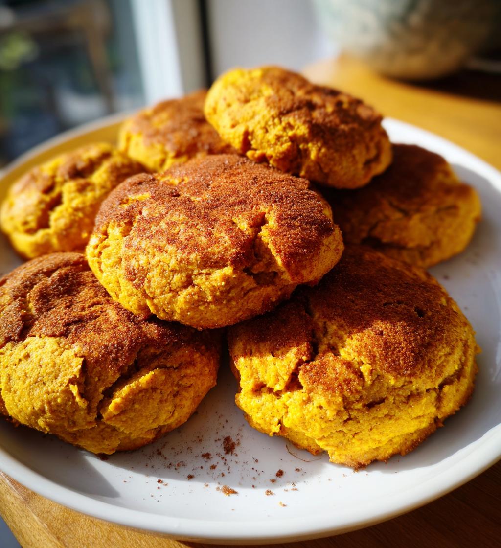 gluten free vegan pumpkin cookies - detail 1