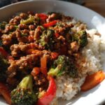 ground turkey teriyaki stir fry