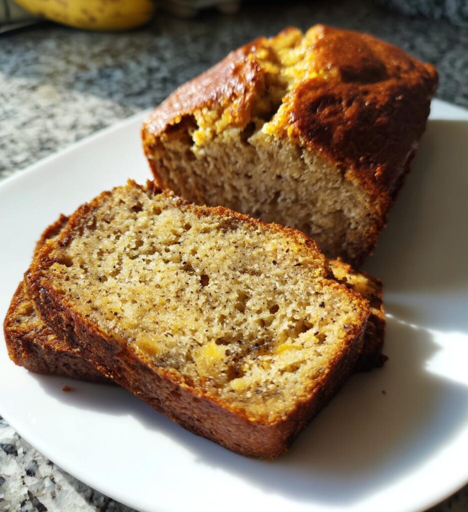 healthy banana bread