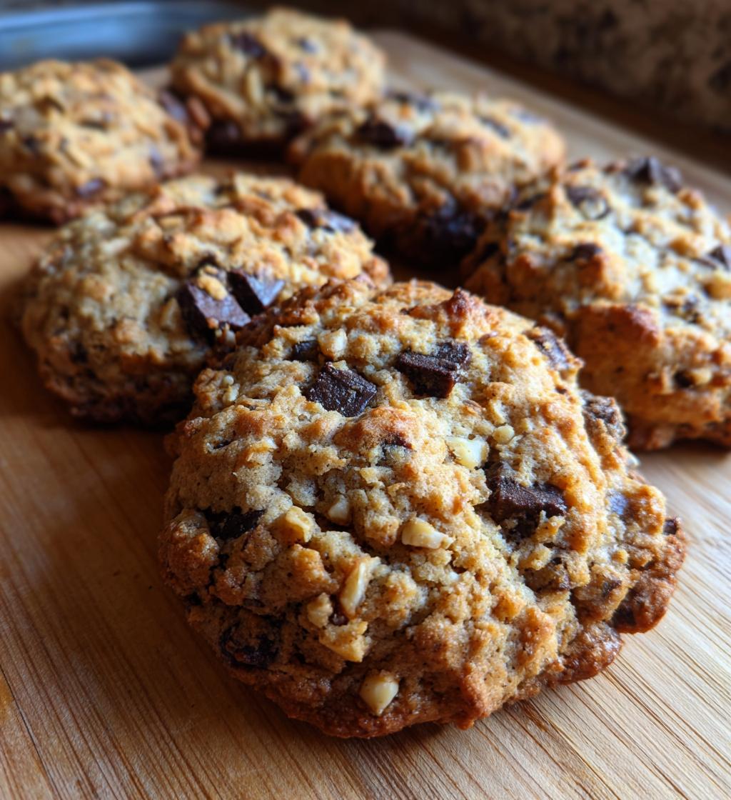healthy breakfast cookies - detail 1