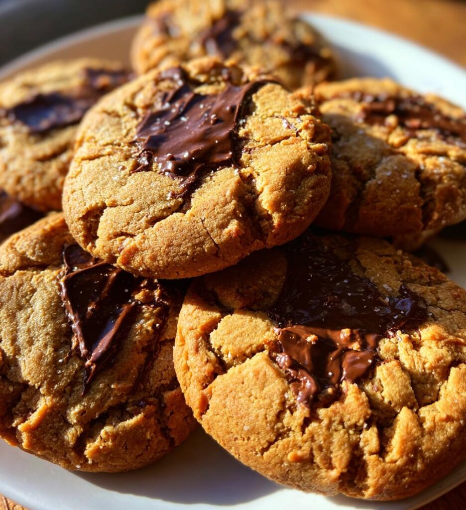 healthy peanut butter cookies