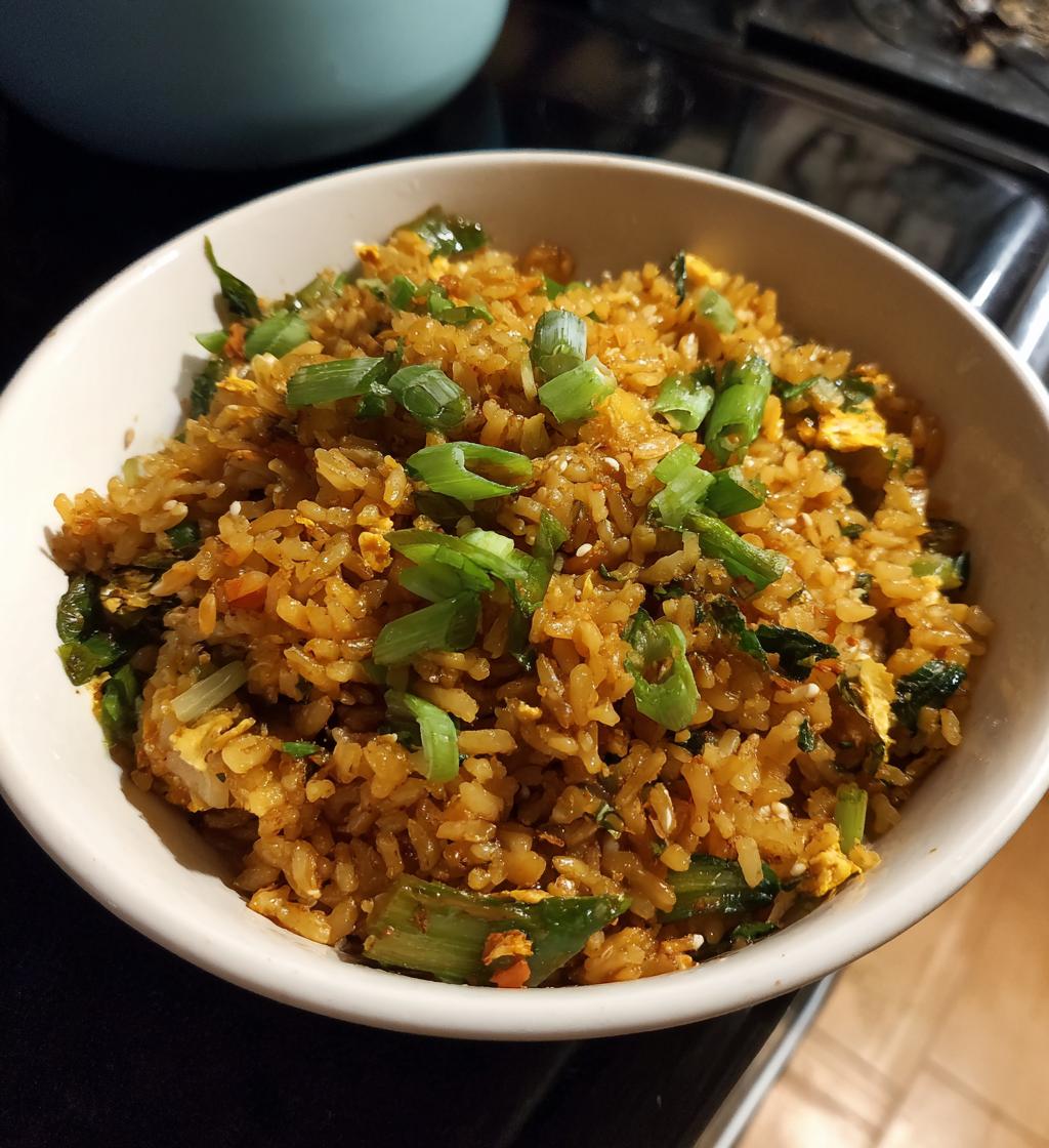 hibachi japanese fried rice - detail 1
