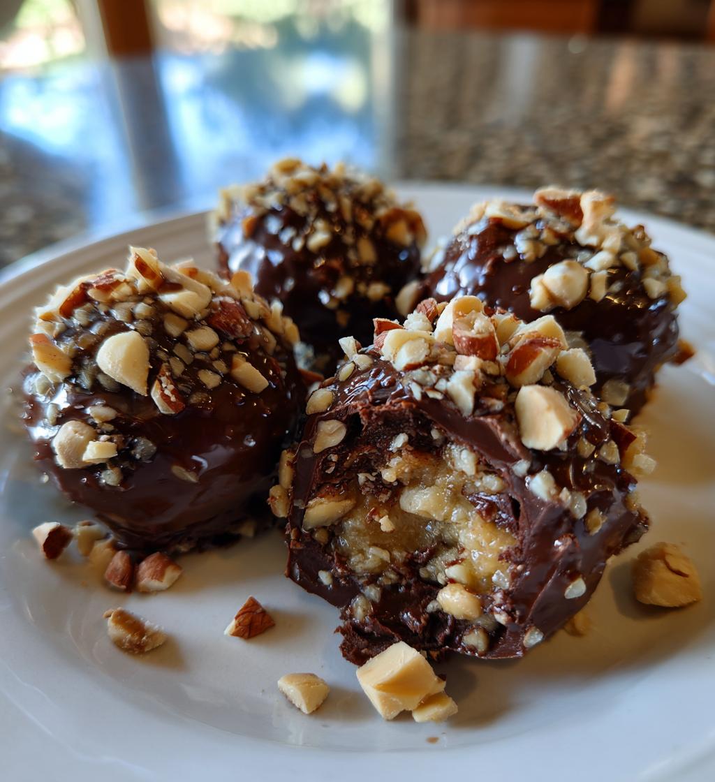 homemade ferrero rocher