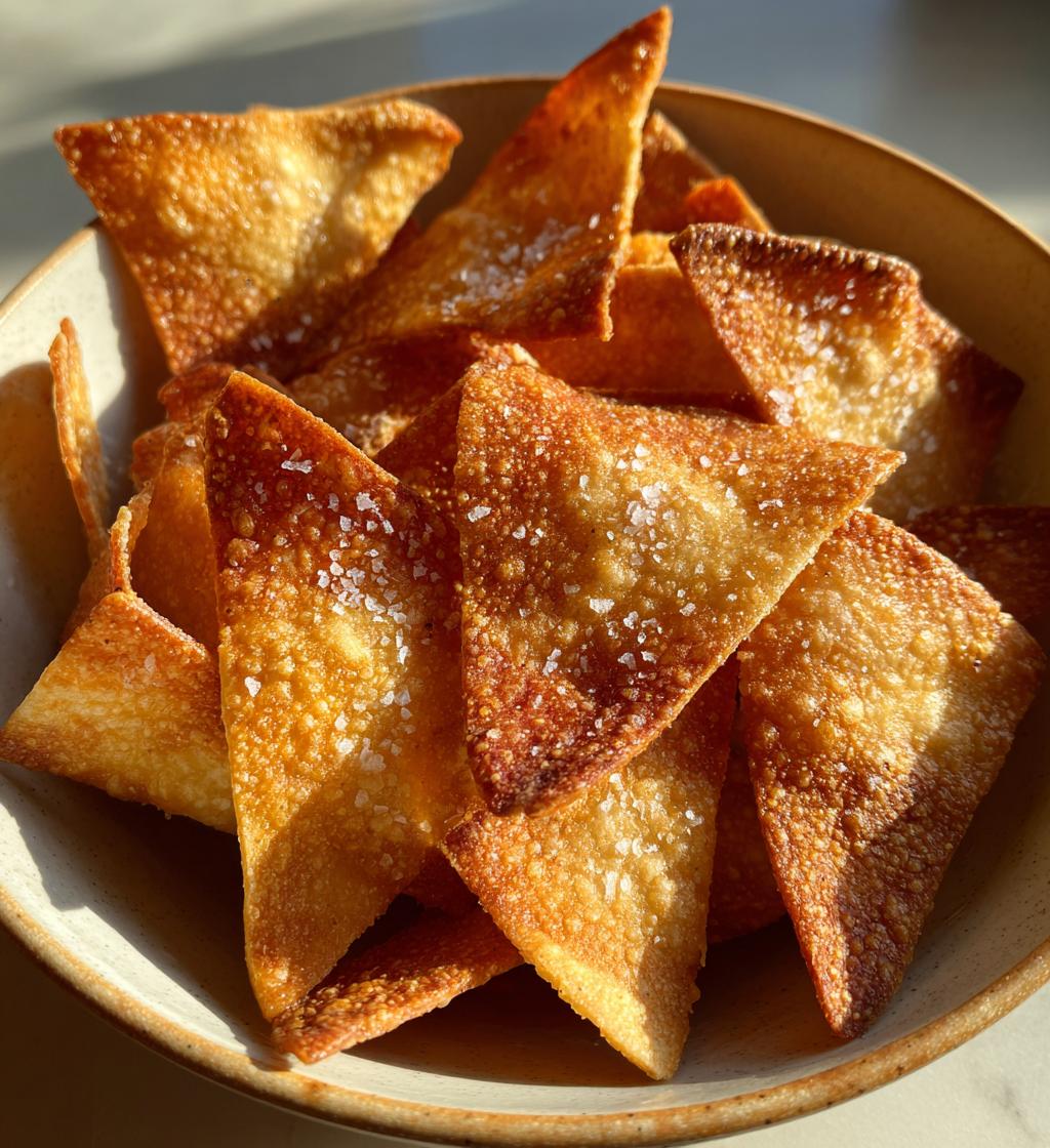 homemade tortilla chips - detail 1