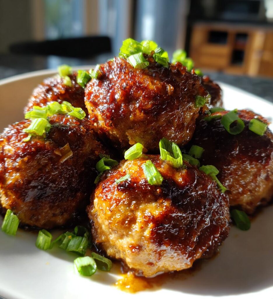 honey garlic meatballs