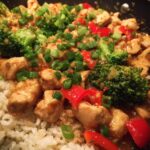 hot honey chicken bowls
