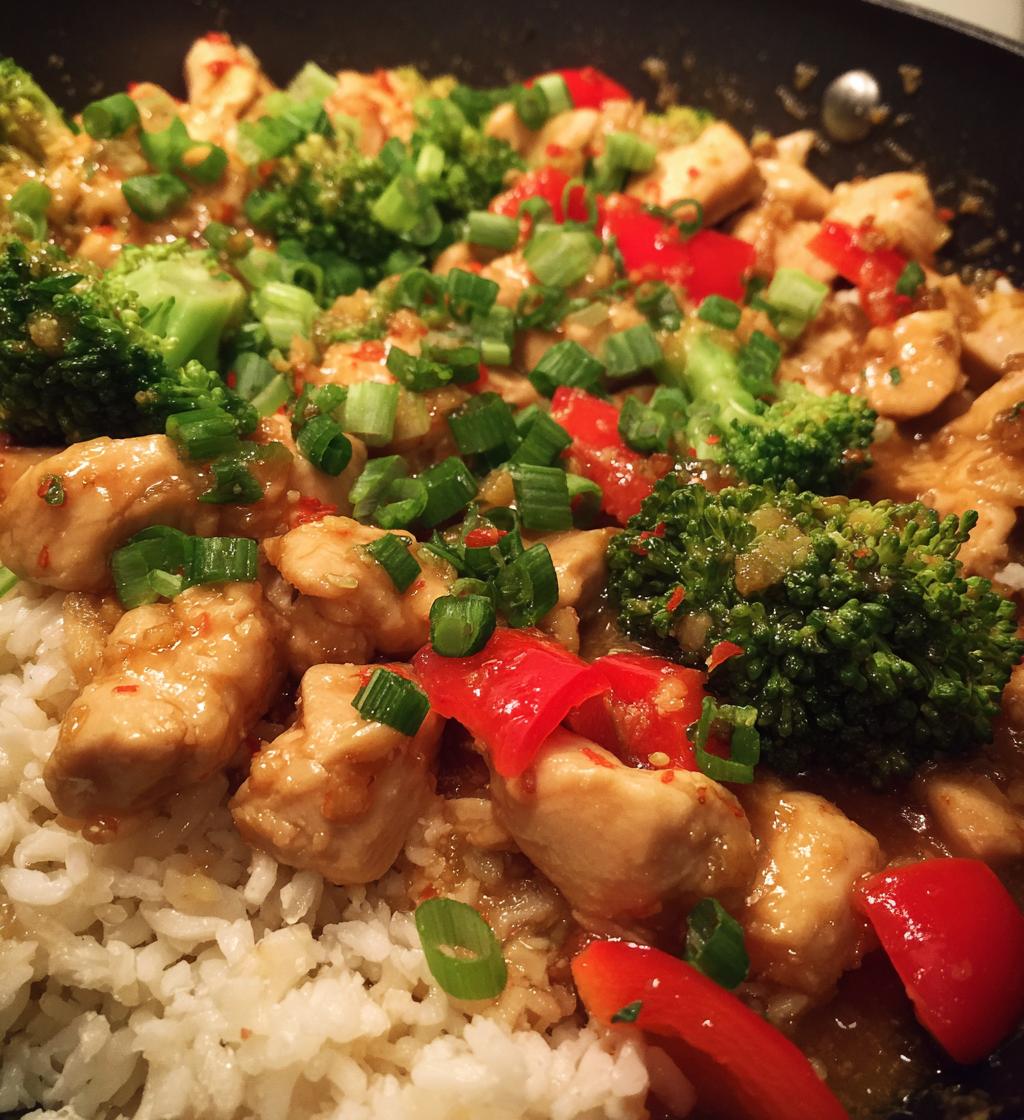 hot honey chicken bowls