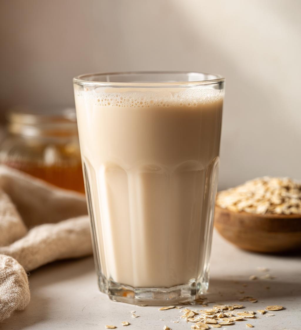 how to make oat milk - detail 1