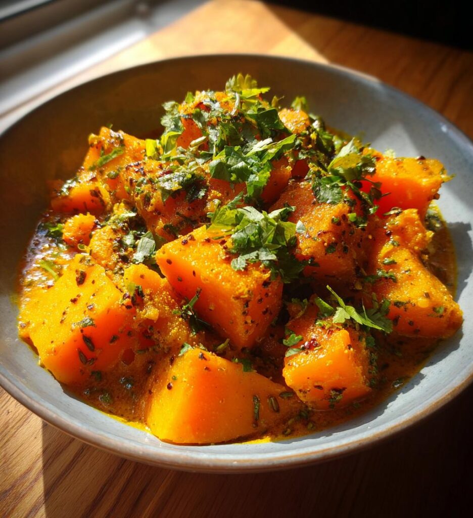 indian pumpkin curry