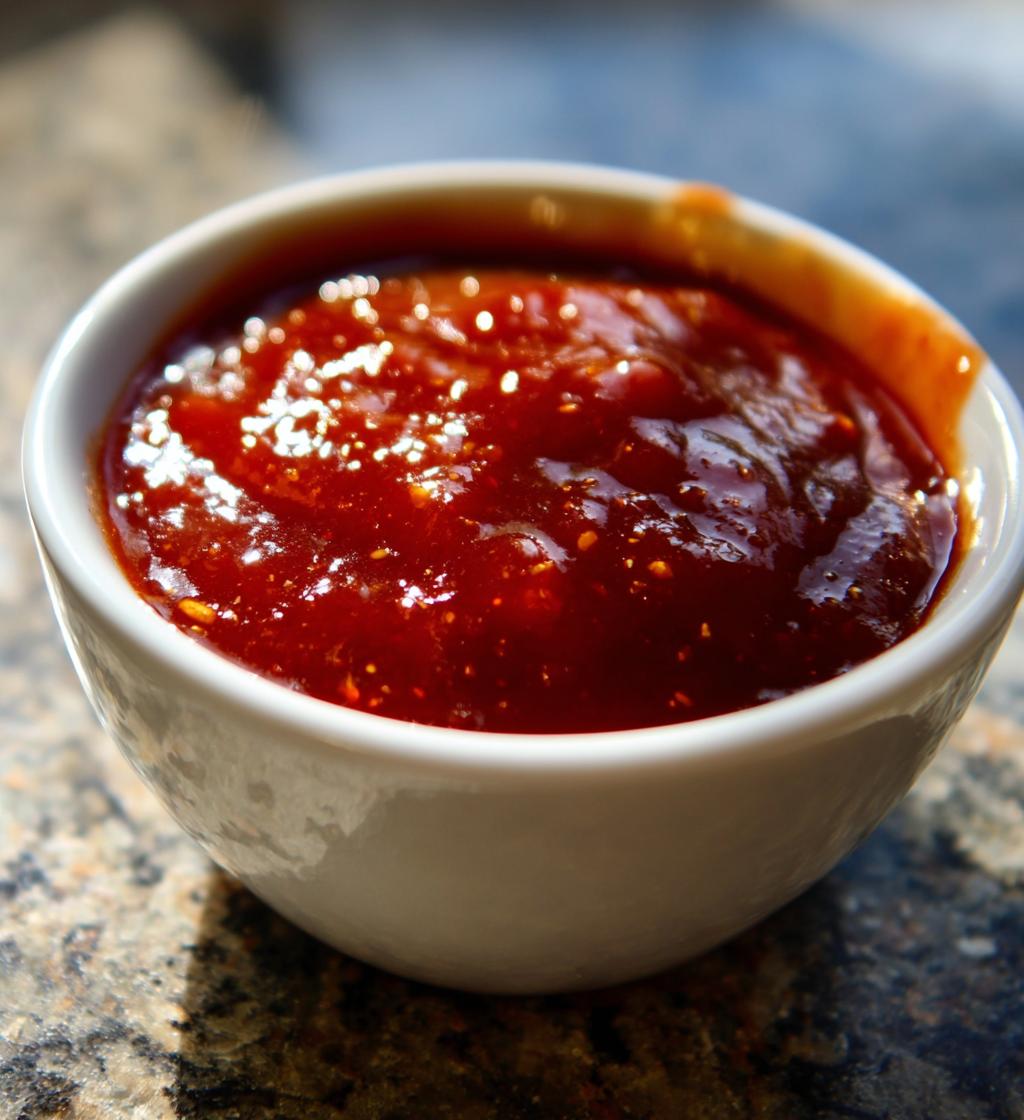 keto bbq sauce - detail 1