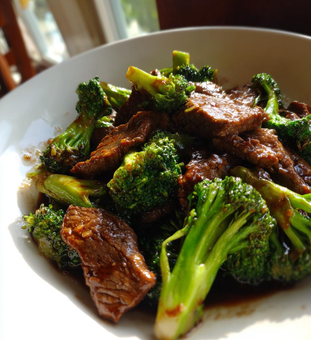 keto low carb beef and broccoli - detail 1