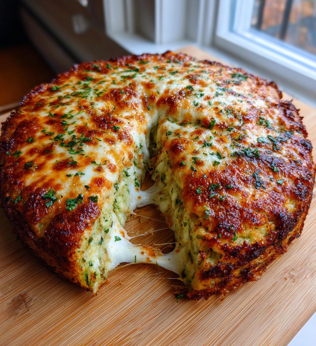 keto zucchini pizza crust