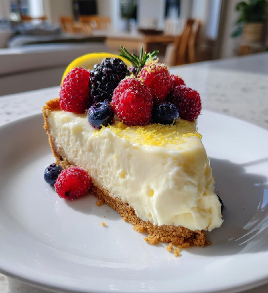lemon cheesecake tart
