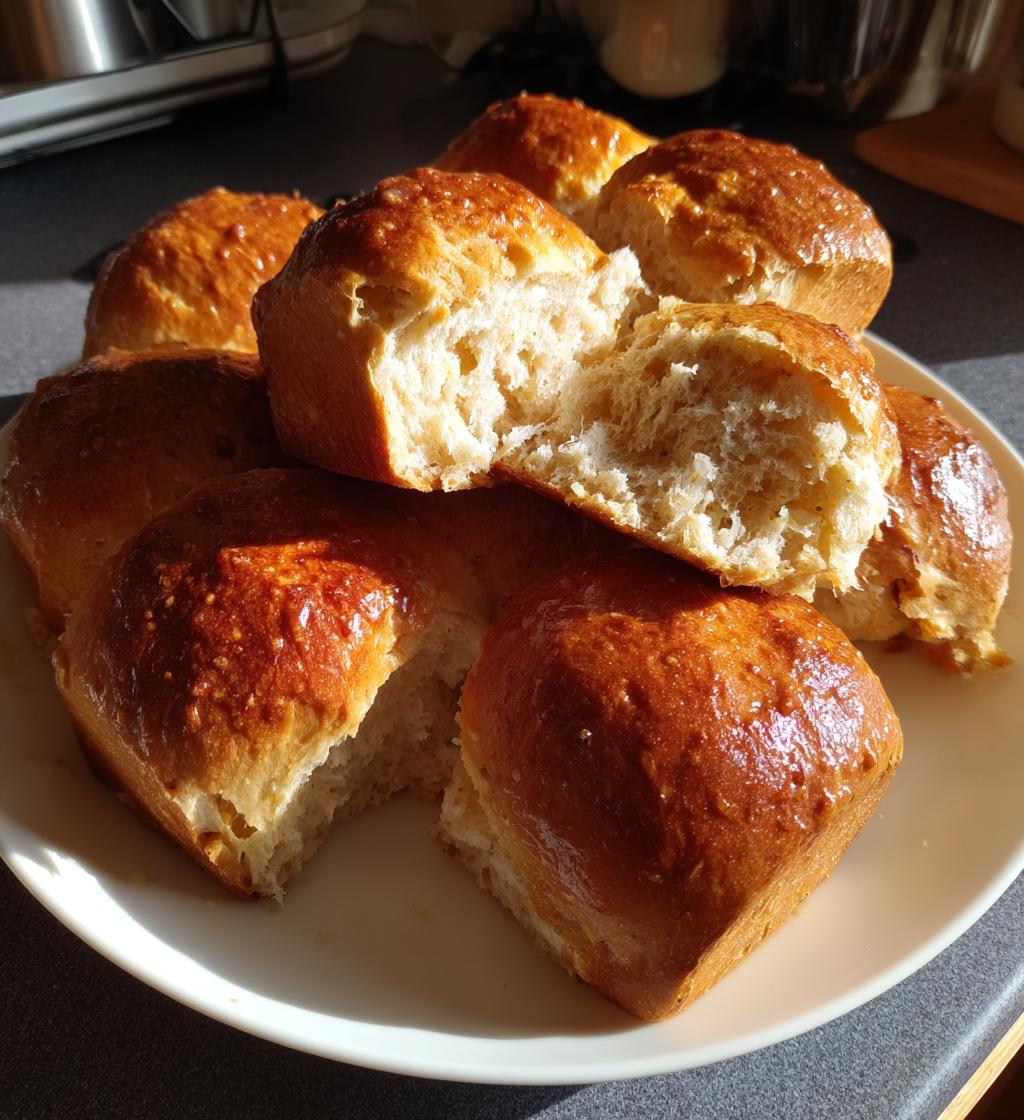 lentil bread rolls - detail 1