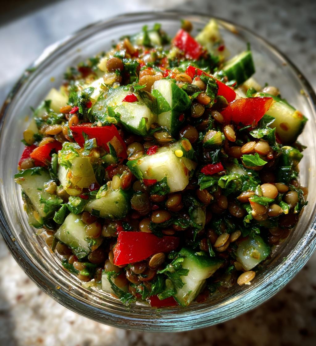 lentil salad