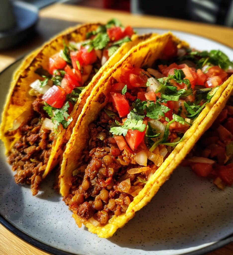 lentil taco meat