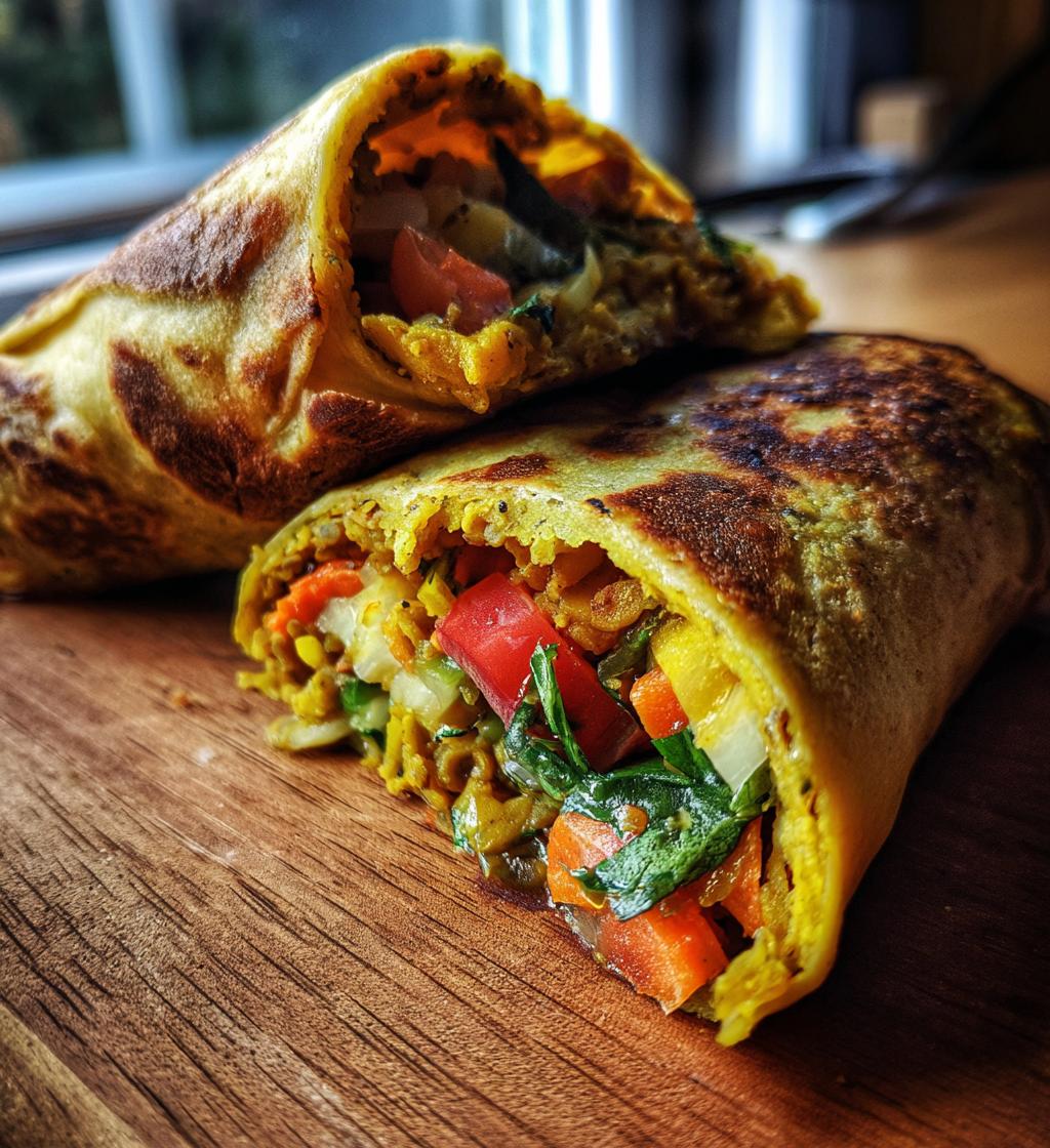 lentil wraps - detail 1