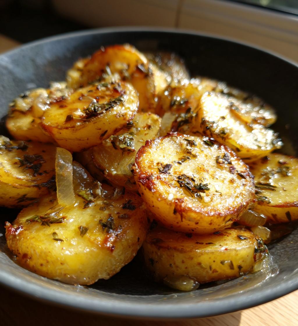 lyonnaise potatoes - detail 1