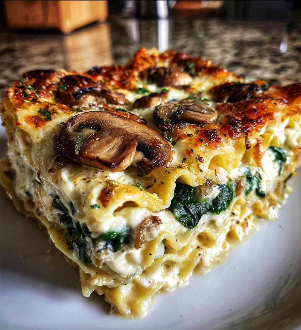 mushroom and spinach lasagna recipe mushroomsalus