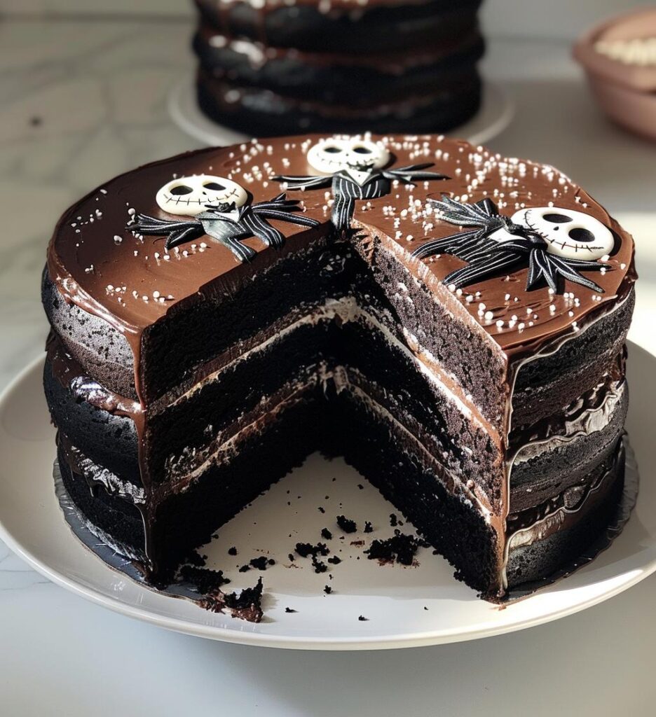 nightmare before christmas cake