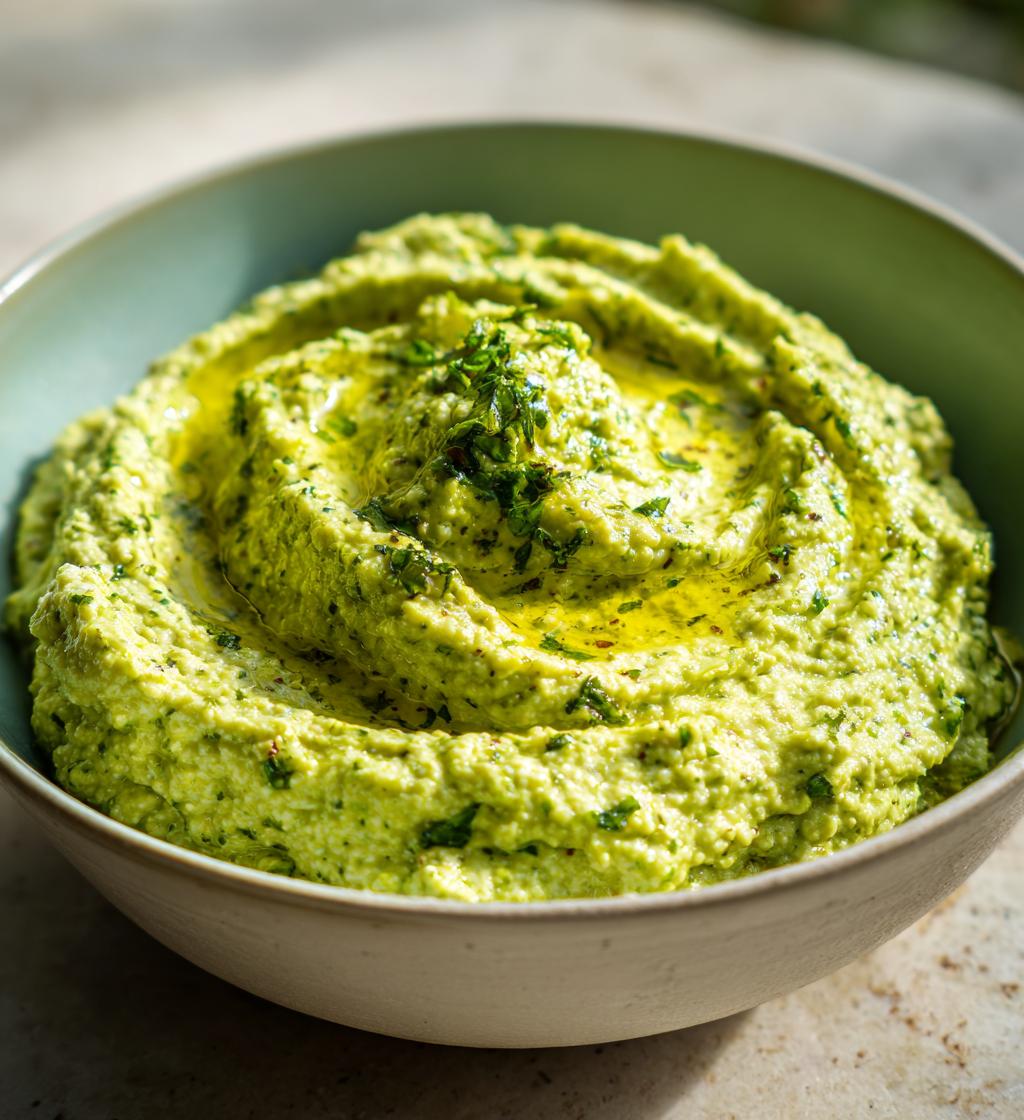 nut free avocado pesto - detail 1