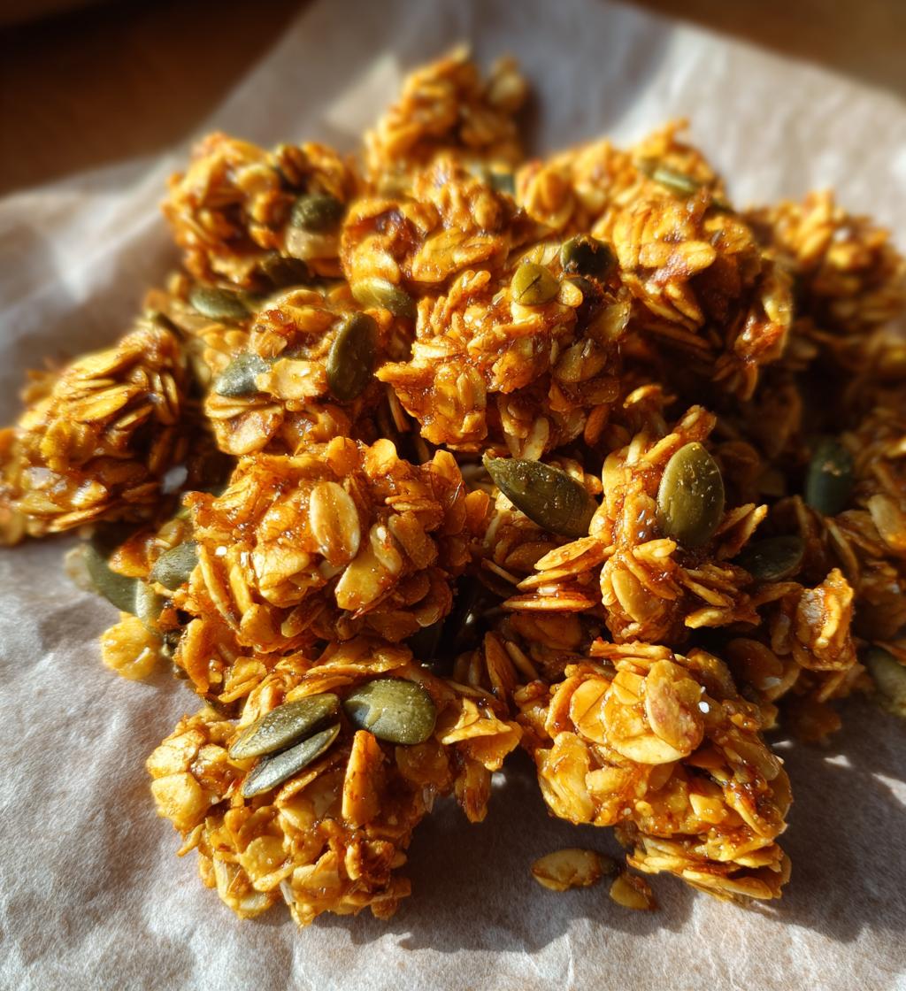 nut free granola - detail 1