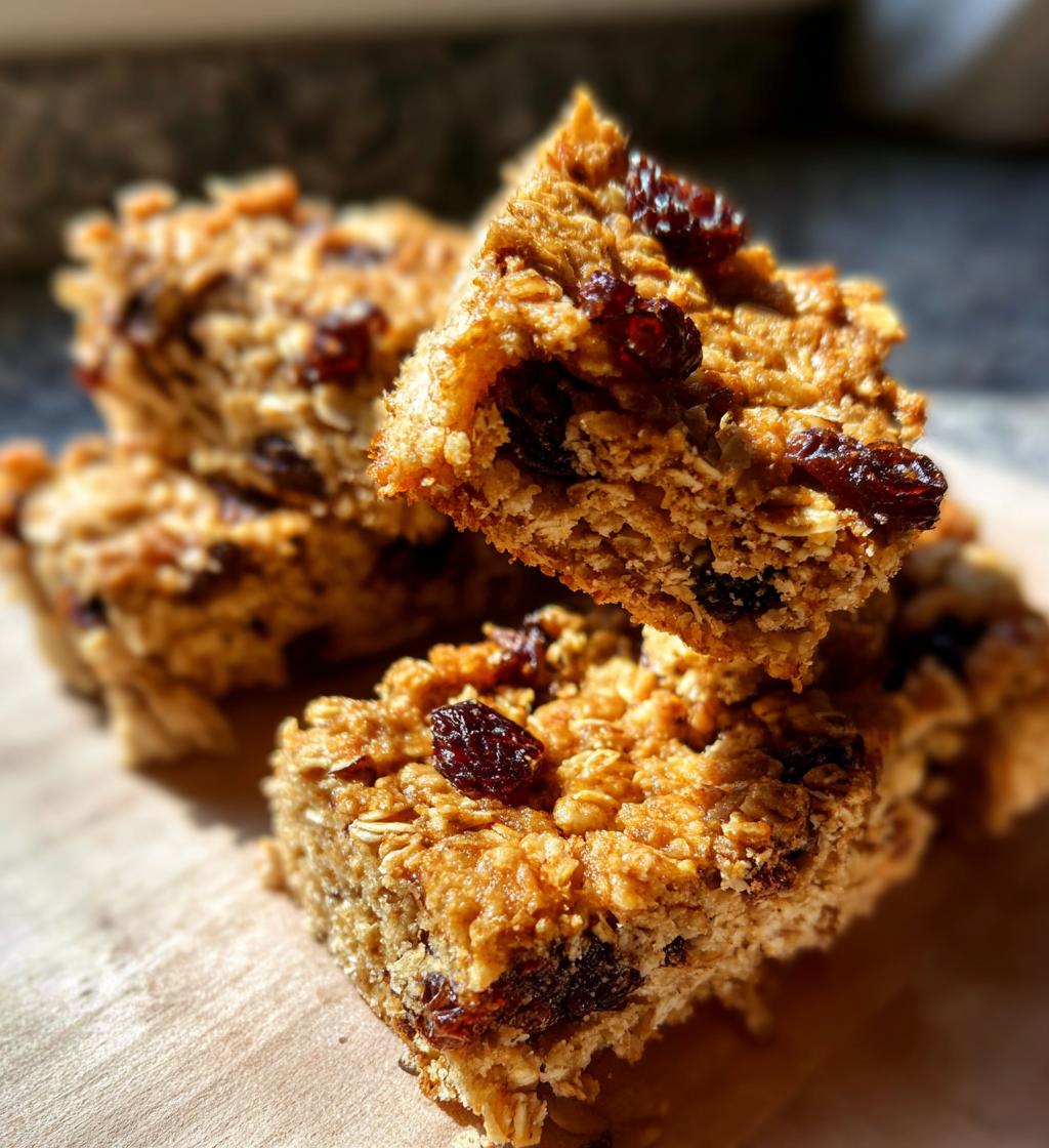 oat breakfast bars vegan gluten free