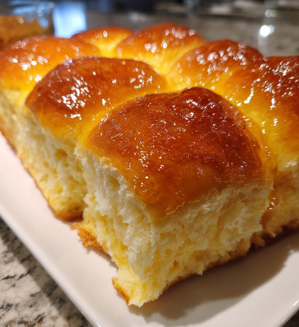 one hour dinner rolls - detail 1