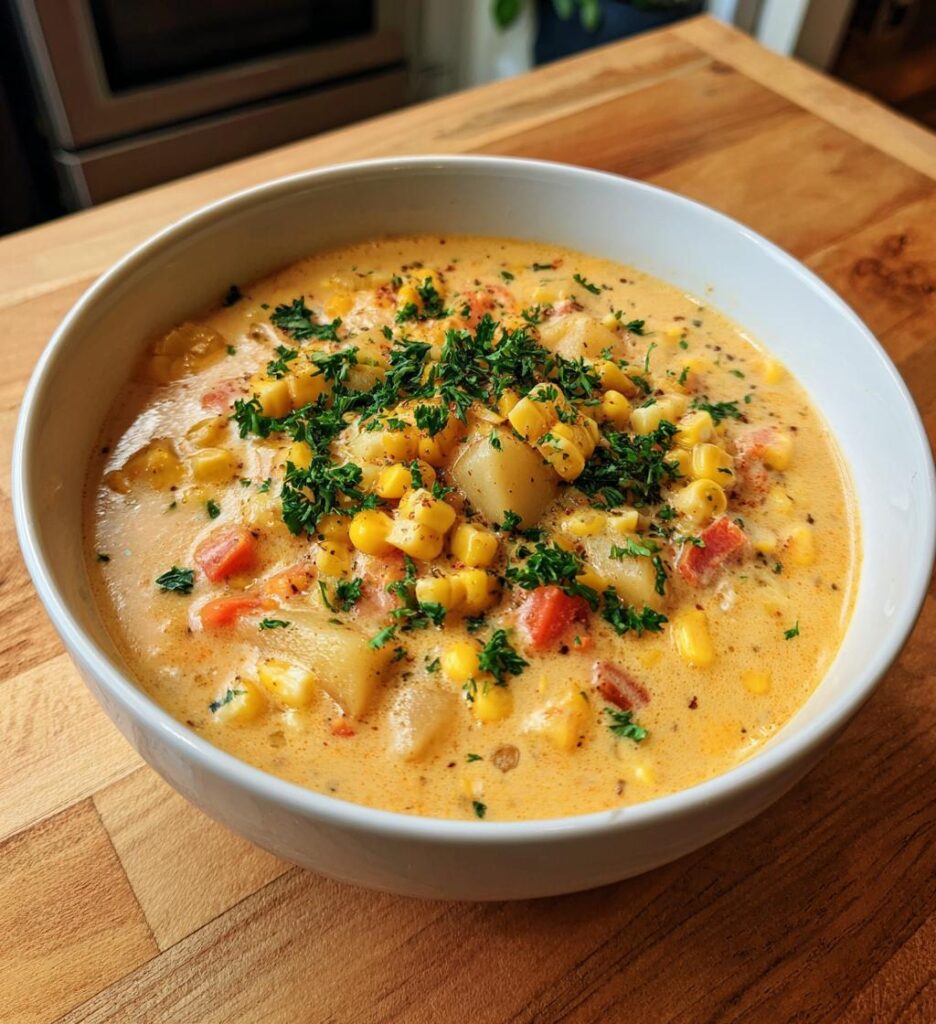 one pot corn potato chowder