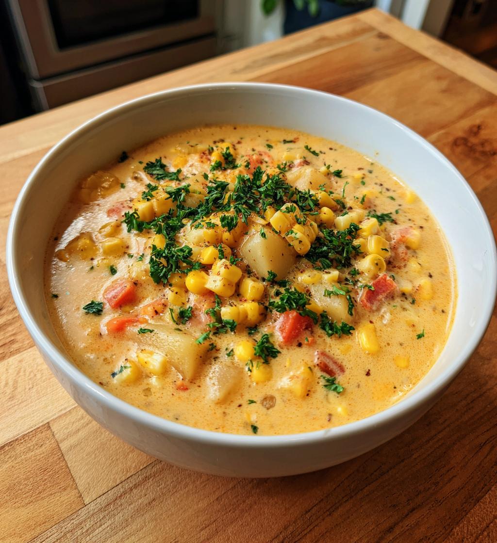 one pot corn potato chowder
