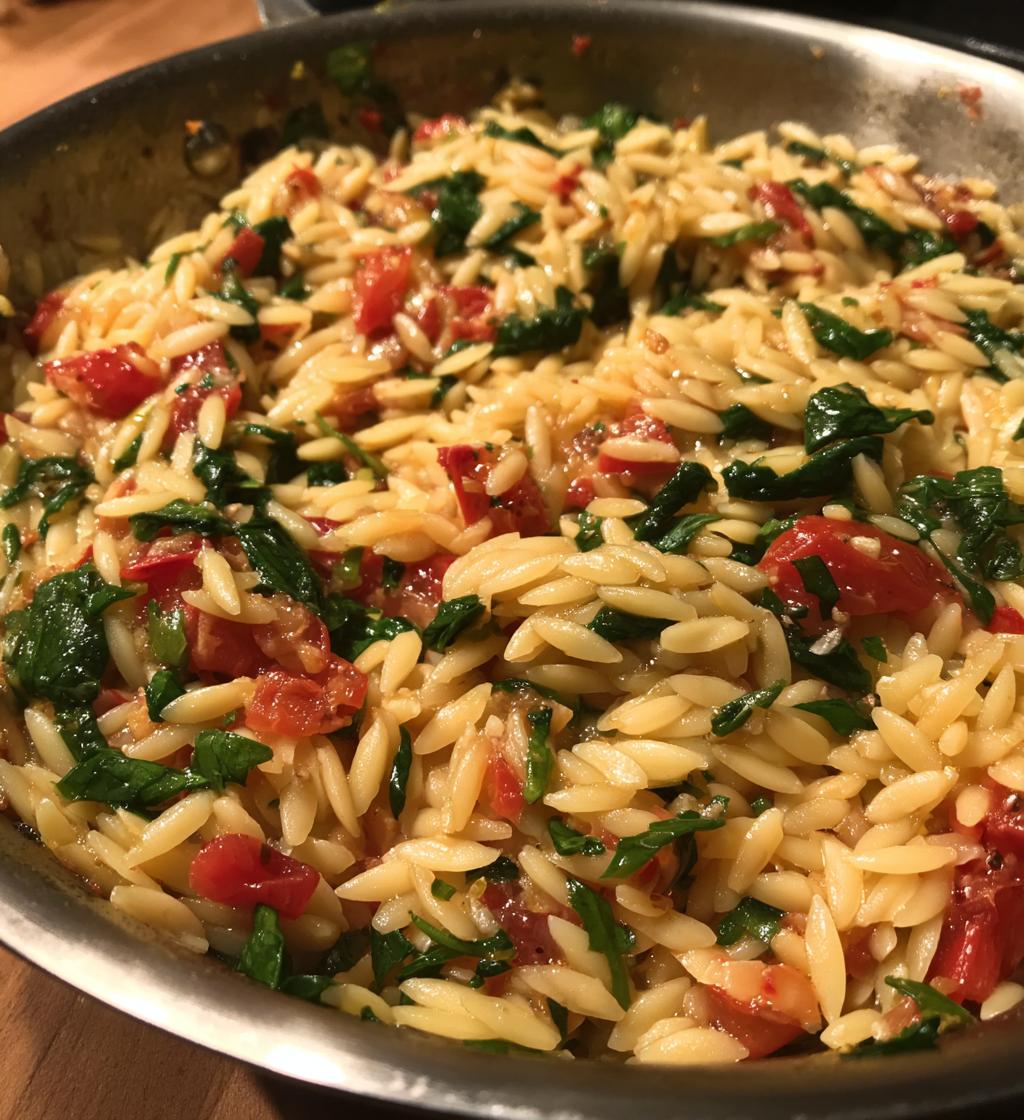 one pot orzo