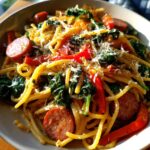 one pot smoked sausage pasta