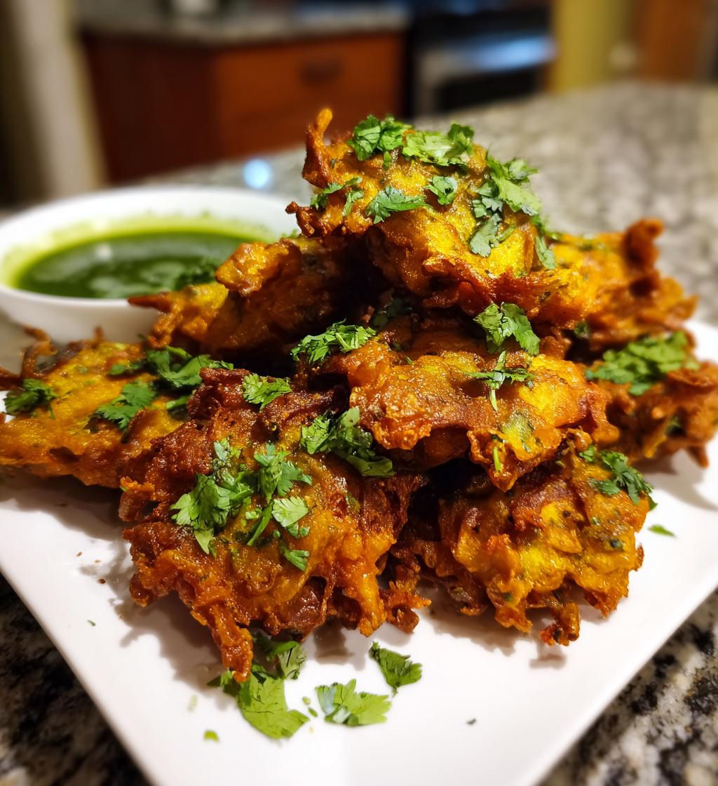 onion bhaji - detail 1