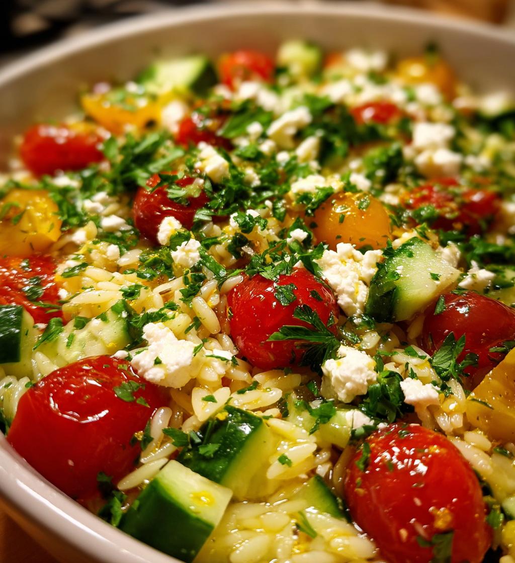 orzo salad