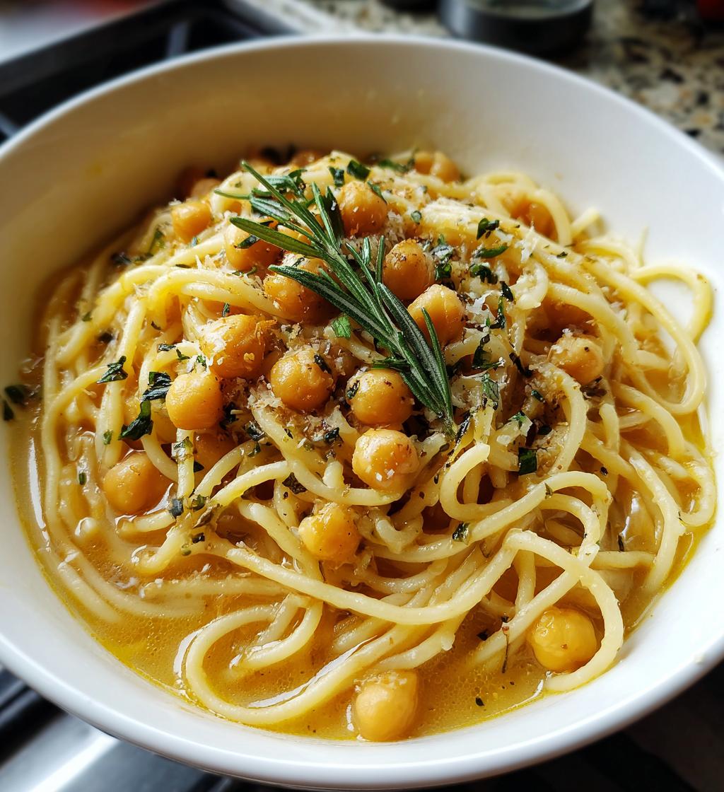 pasta e ceci - detail 1