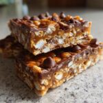 peanut butter crunch bars