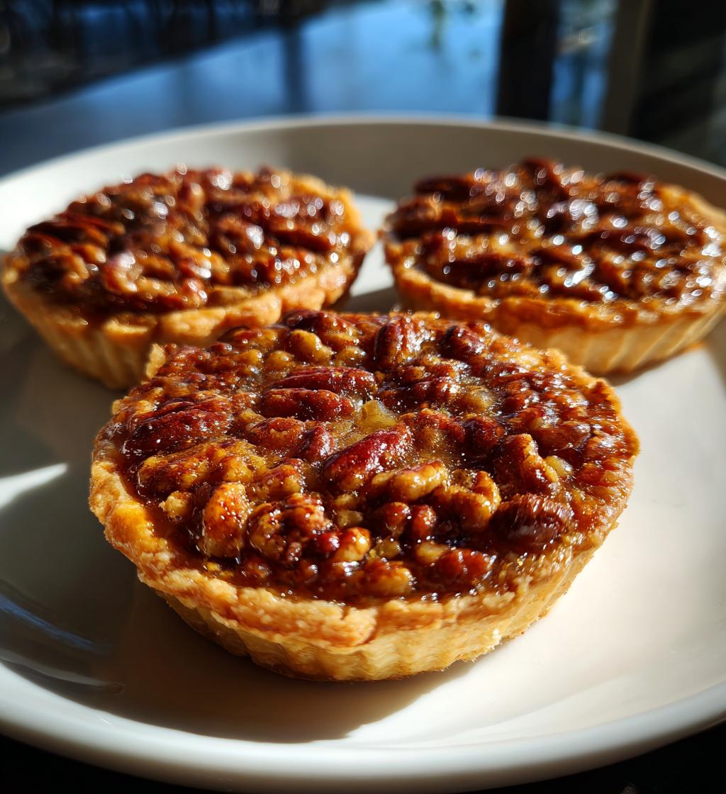 pecan tarts - detail 1