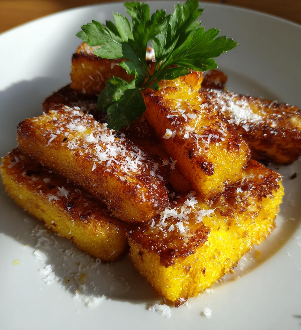 polenta fries crispy gluten free - detail 1