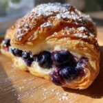 puff pastry blueberry danish