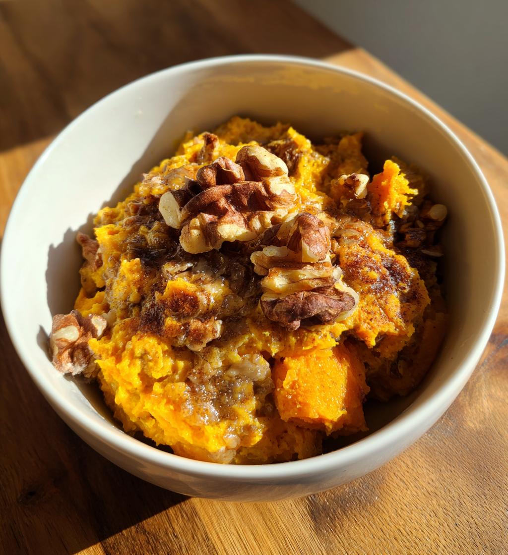 pumpkin baked oatmeal - detail 1