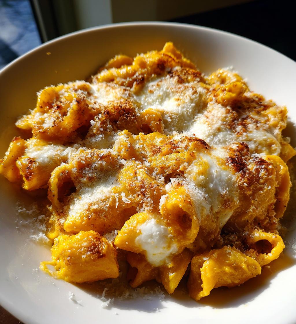 pumpkin pasta bake - detail 1