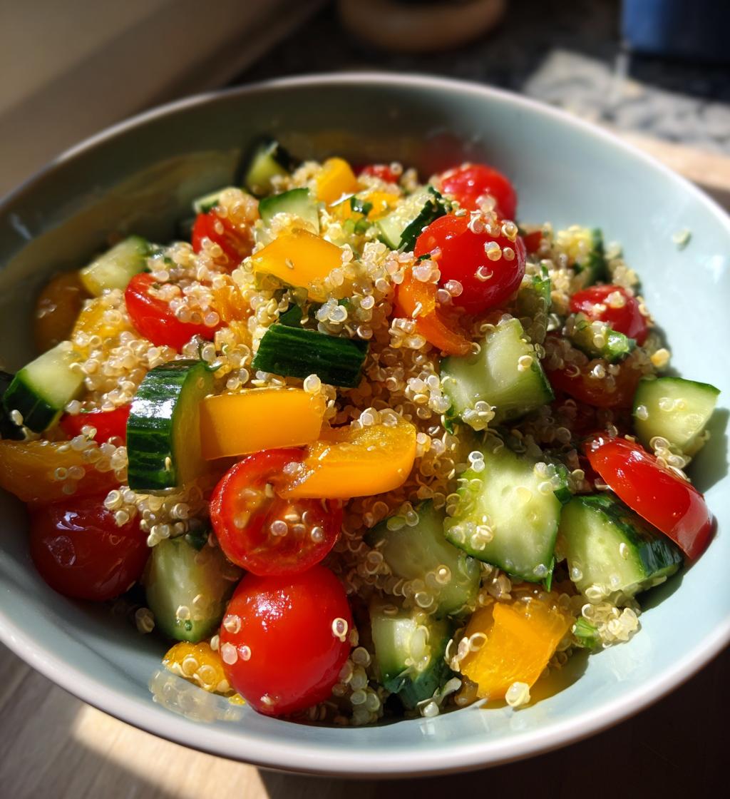 quinoa salad - detail 1