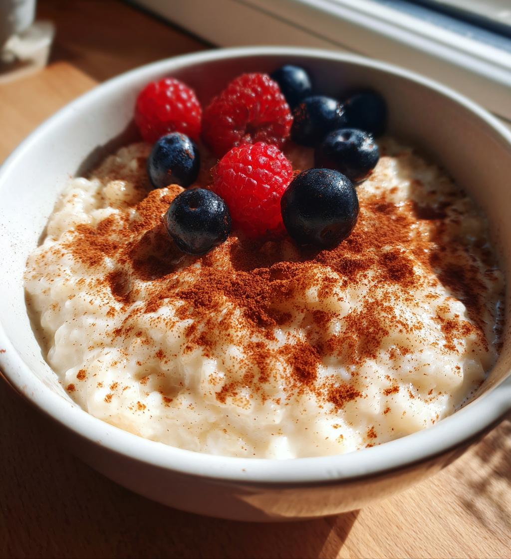 rice pudding