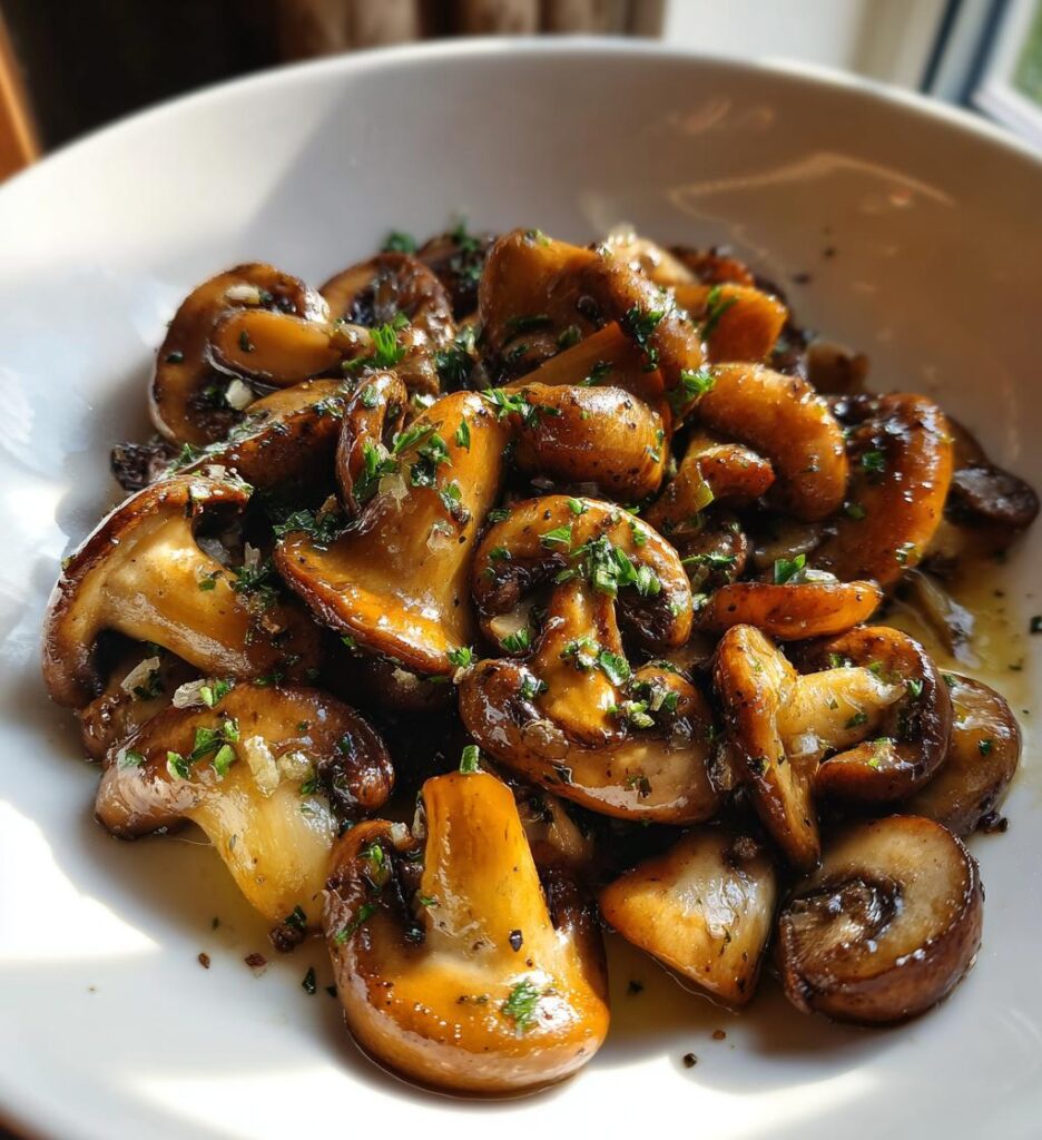 sauteed oyster mushrooms
