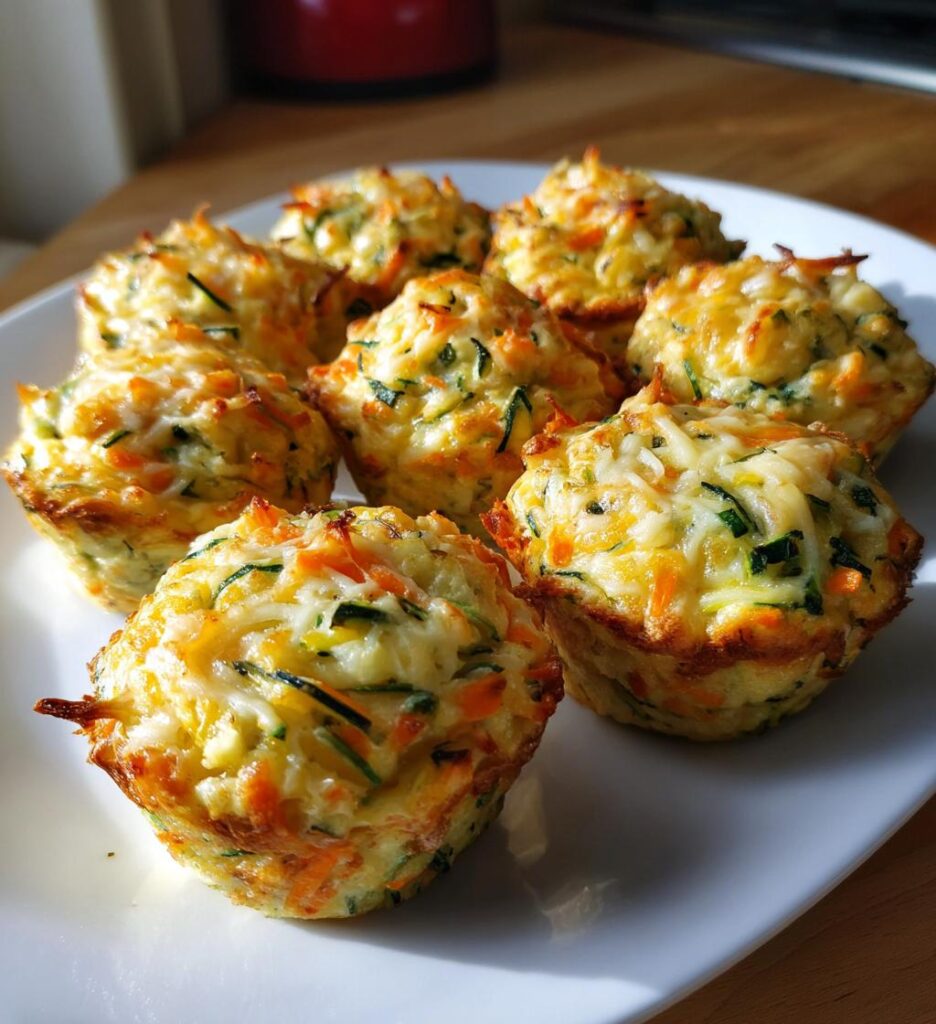 savory vegetable muffins
