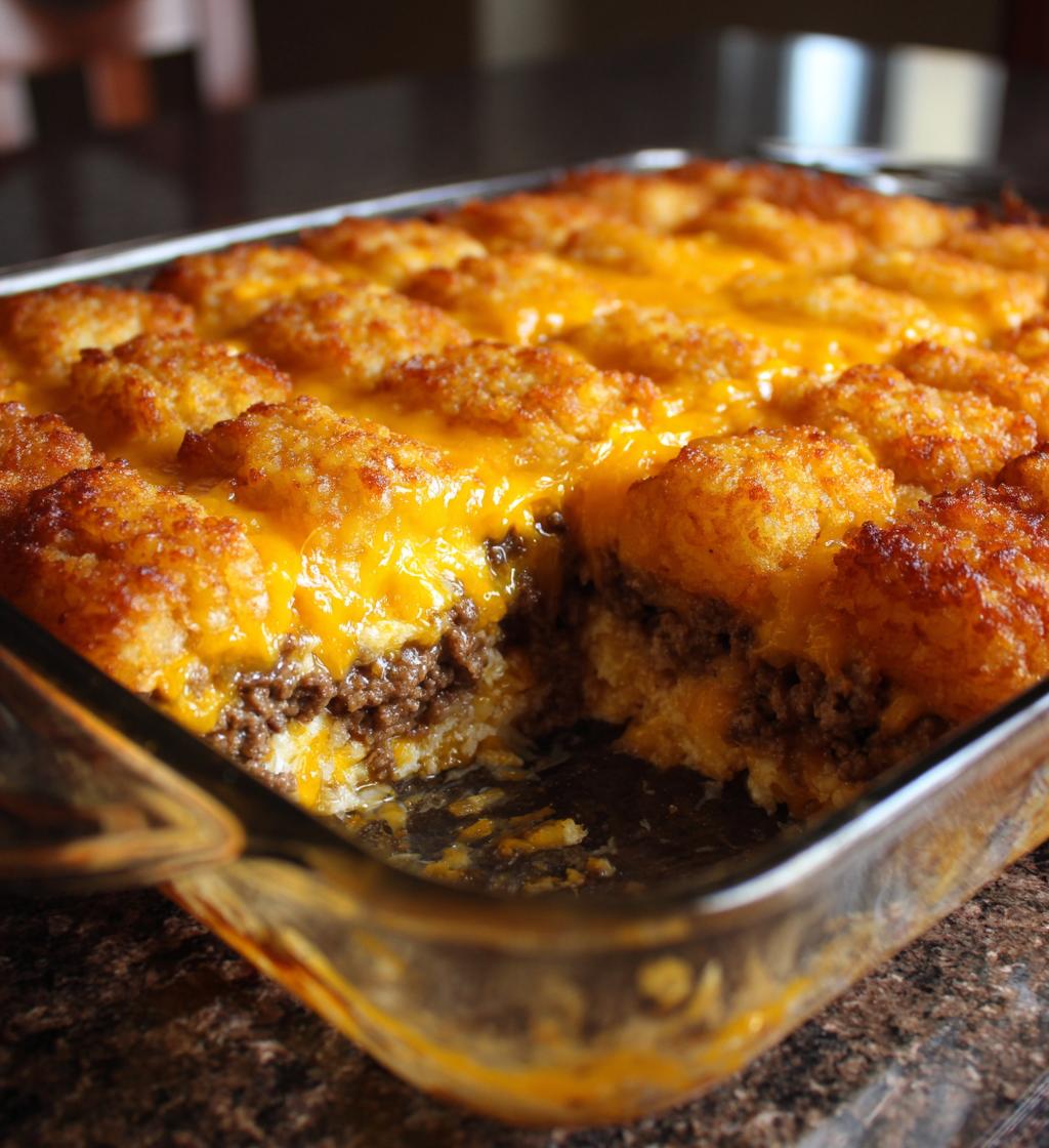 simple and delicious tater tot casserole recipe