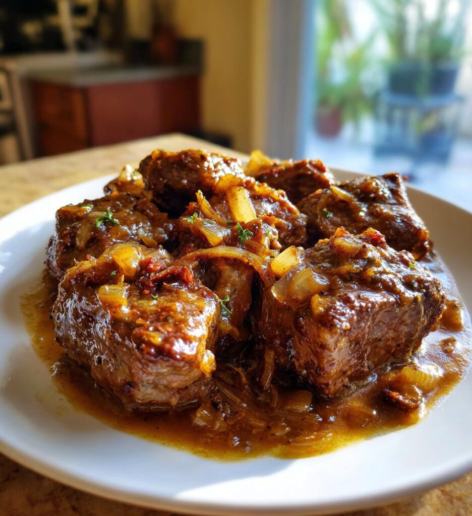 smothered cubed steak